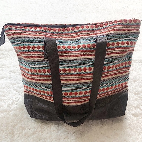 🆕 Canyon Sky southwestern aztec large tote… - Picture 2 of 12